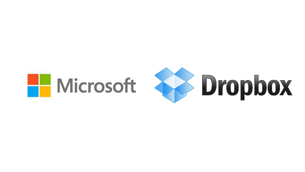 dropbox logo with office