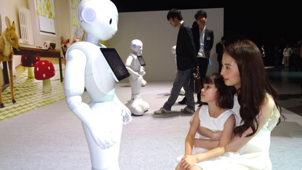 Foxconn, SoftBank robot