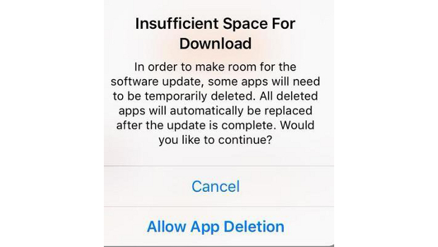 iOS 9 app deletion