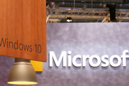 Microsoft booth at MWC 2016