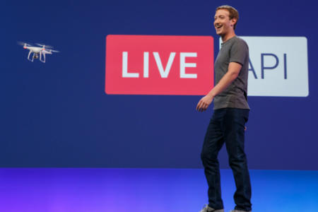 Mark Zuckerberg at F8 2016