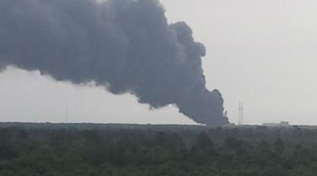 SpaceX explosion