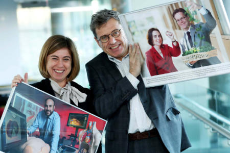 Dr Lorraine Byrne and Professor Michael Morris, AMBER