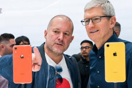 Jony Ive with Tim Cook