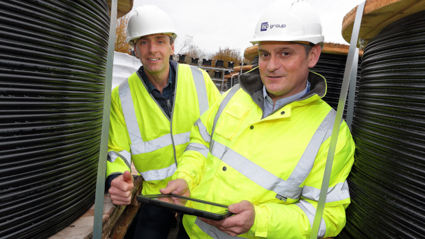 Dermot O’Kane, Esri Ireland; and Greg Mullen, KN Circet