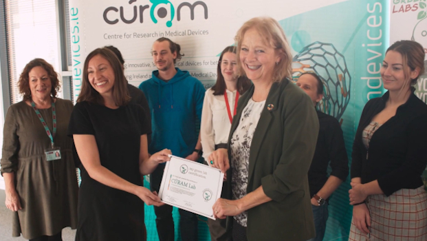 Curam awarded Europe #39 s first Green Lab certification TechCentral ie