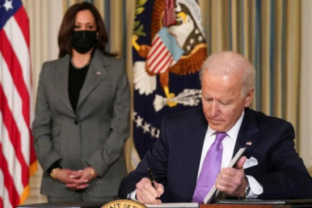 Joe Biden and Kamala Harris