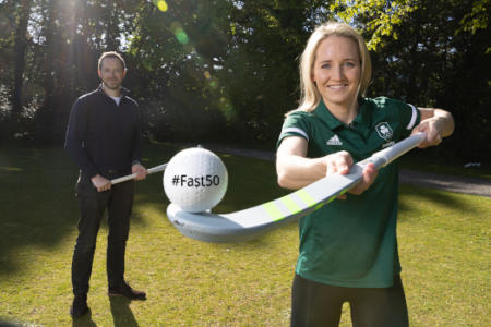 David Shanahan, Deloitte with Irish Olympian Nicci Daly