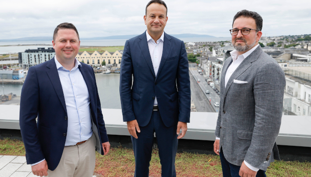 Ruairí Conroy, Diligent, Tanaiste Leo Varadkar and Brian Stafford, Diligent