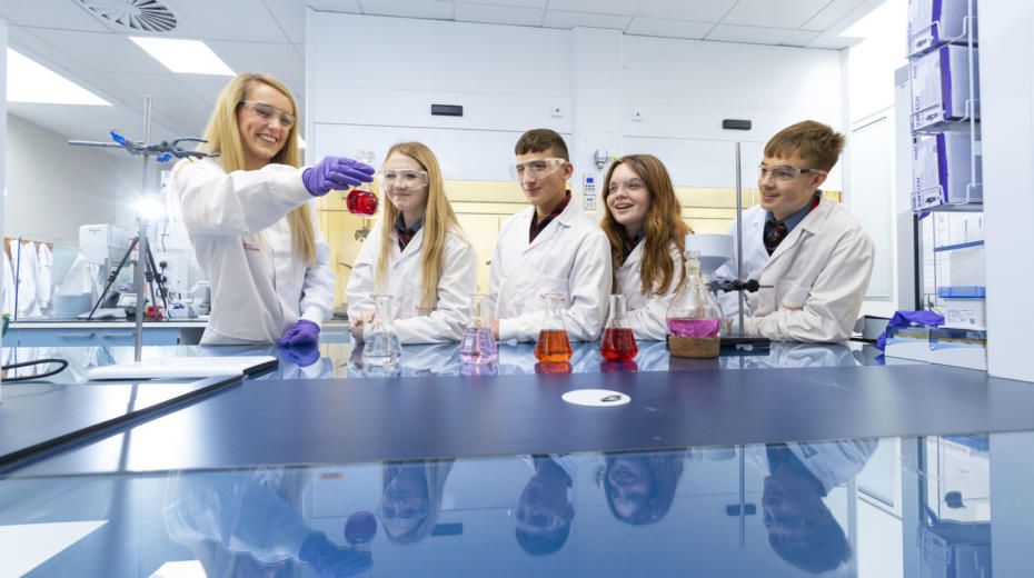 TY students from Carrigaline Community School. Photo: Cathal Noonan