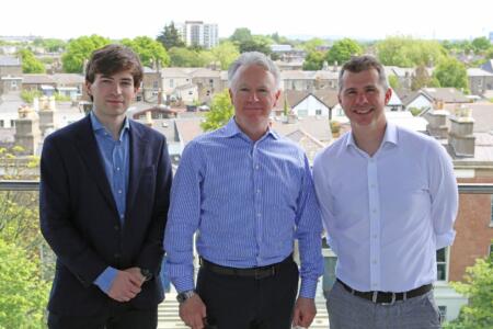 Lochlann O'Regan, Edward Simons of EpiCapture and Sean Kirwan of MedWrite