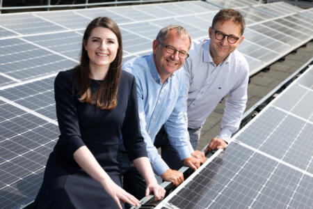 Dr Amy Fahy, Peter Hamilton and Prof Fabiano Pallonetto, Maynooth University