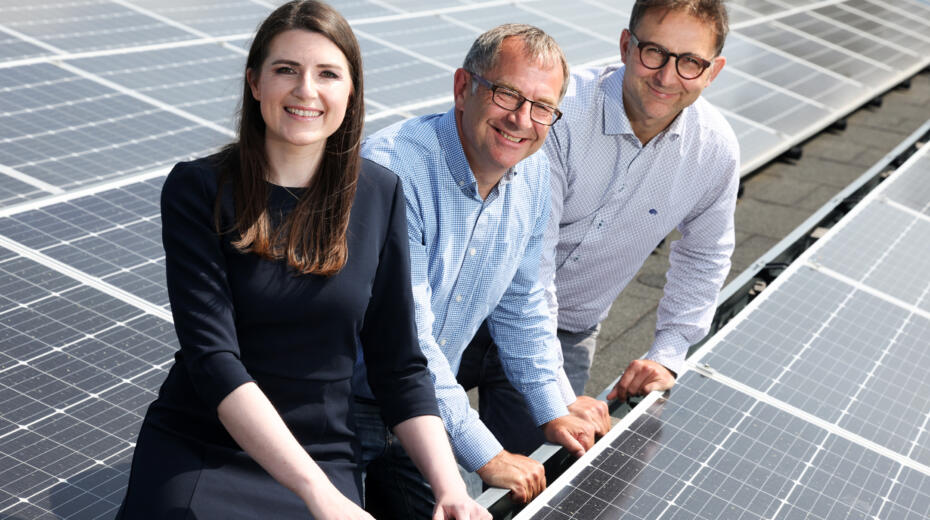 Dr Amy Fahy, Peter Hamilton and Prof Fabiano Pallonetto, Maynooth University