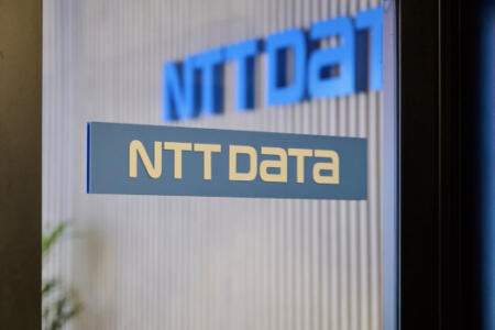 NTT Data sign