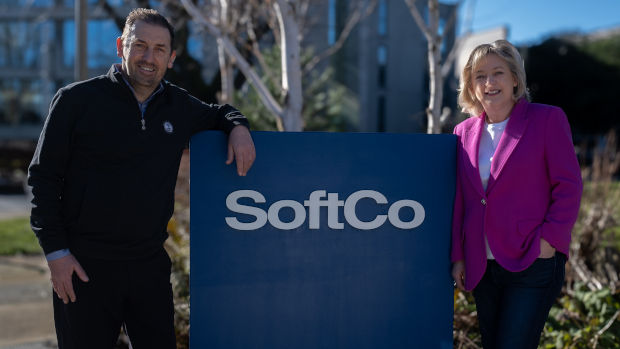 Jim Coffey and Susan Spence, SoftCo