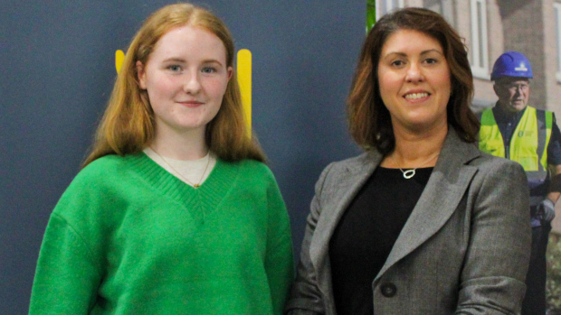 Student Daisie Summer Cullen Dunne and Paula Voiseux, Glenveagh