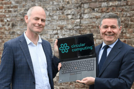 Minister of State with responsibility for Public Procurement and Circular Economy Ossian Smyth and Minister for Public Expenditure Paschal Donohoe