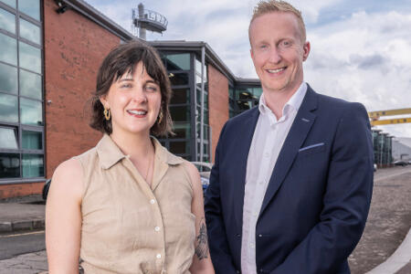 Pictured: Meg Magill, Catalyst and Niall Devlin, Bank of Ireland