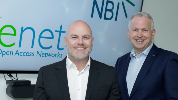 Peter Hendrick, National Broadband Ireland, and Peter McCarthy, Enet