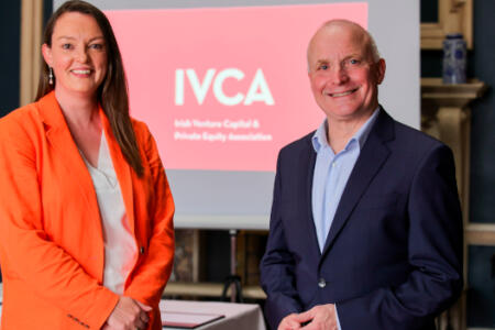 Sarah-Jane Larkin and Gerry Maguire, IVCA