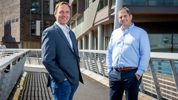 Pictured: Steven McWilliam, Lazenby Group and Andrew Dewdney, Ordú