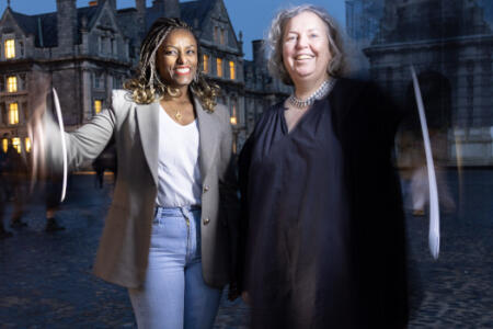 Dr Abeba Birhane and Linda Doyle, Trinity College Dublin