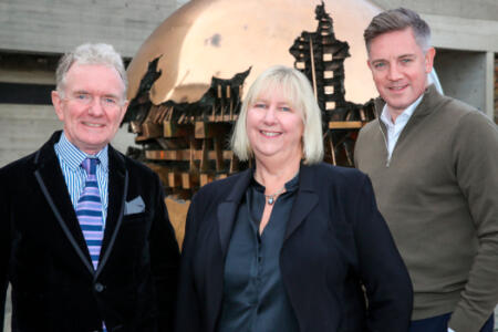 Pictured: Prof Gregory O’Hare, Trinity College Dublin; Julie-Ann Kerin, CKDelta; and Joe Parker CKH IOD