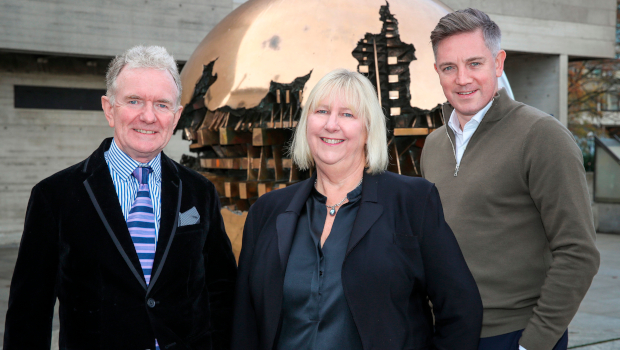 Pictured: Prof Gregory O’Hare, Trinity College Dublin; Julie-Ann Kerin, CKDelta; and Joe Parker CKH IOD