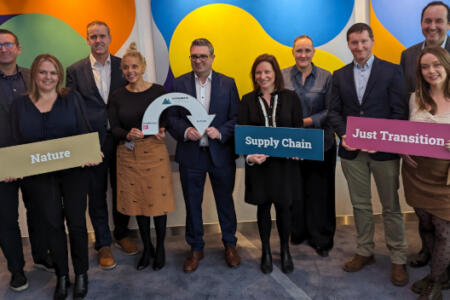 Pictured: Philip Healy, Mitie; Emer Bambrick, Bus Eireann; Peter Lantry, Equinix; Mia Fahy Carthy, SSE; Declan Doyle, Bidvest Noonan; Emer Haughey, VHI; Ciara Grehan, Gather & Gather; David McKenna, John Paul construction; Tomas Sercovich, BITCI; Caitlin Flanagan, Deloitte