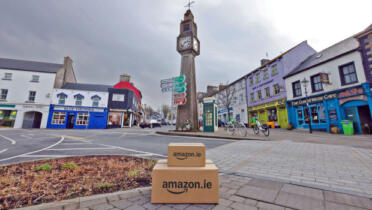 Amazon.ie package delivered to Westport